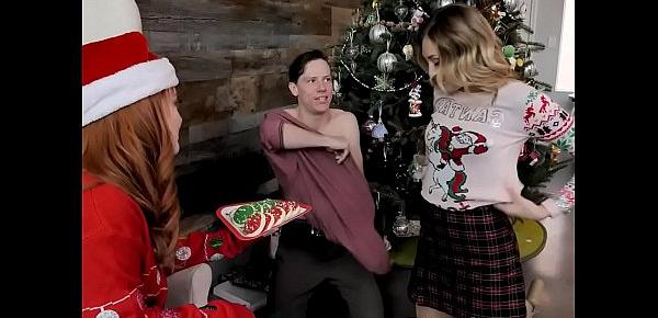  Naughty Family Celebrating Christmas in a Particular Way - Pornfam.com
